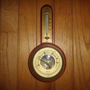 Vintage Selsi Weather Station Barometer Thermometer Made in Germany